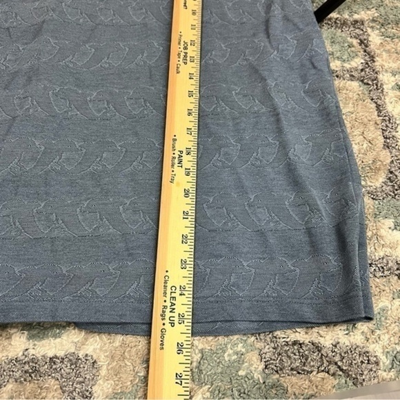 SeaWorld Fairway Outfitters Mens Golf Polo Shirt Gray Stripe Short Sleeve L - Picture 5 of 7